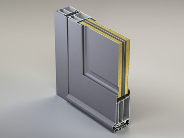 NC 65 HES DS - Energy-saving entry door by METRA Building - view 2